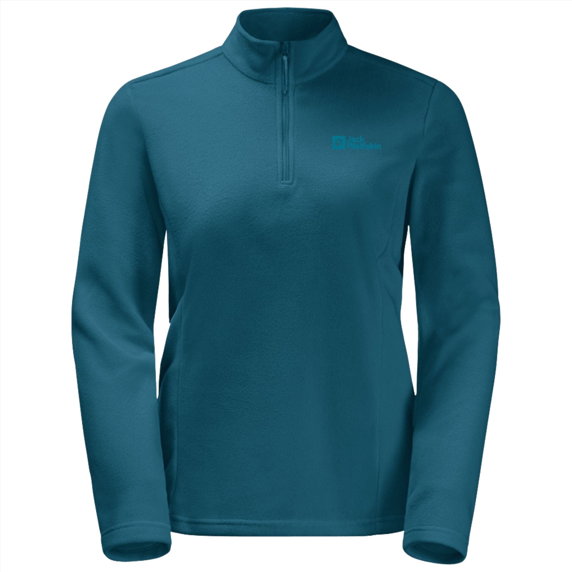 Jack Wolfskin Taunus Women's Half Zip Fleece - Blue Coral.4