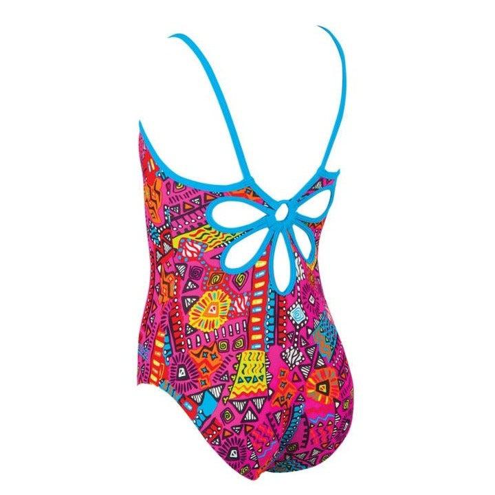 Zogg Tribal Art Yaroomba Zoggs Girls Swimsuit