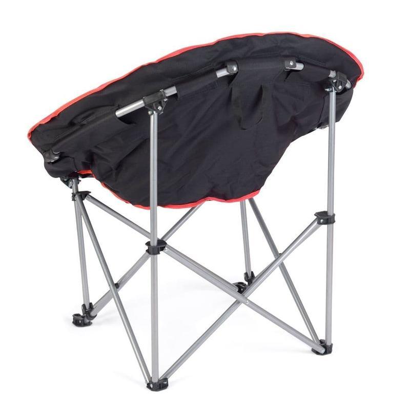 VW Folding Moon Chair - Titan Red-Camping Chairs-Outback Trading