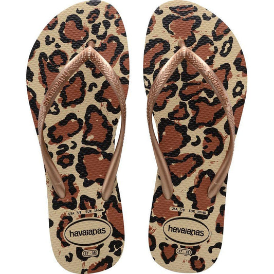 Havaianas Slim Animal Womans FlipFlops-Thongs & Flip Flops-Outback Trading