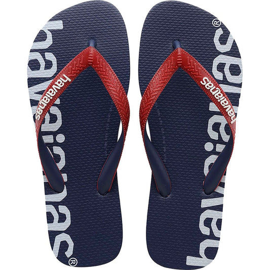 Havaianas Logomania Hightech Mens - Navy-Thongs & Flip Flops-Outback Trading