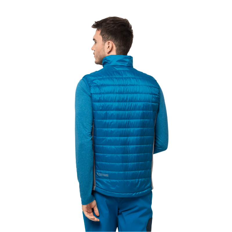 Jack Wolfskin Men's Routeburn Insulated Gilet - Pacific Blue 3