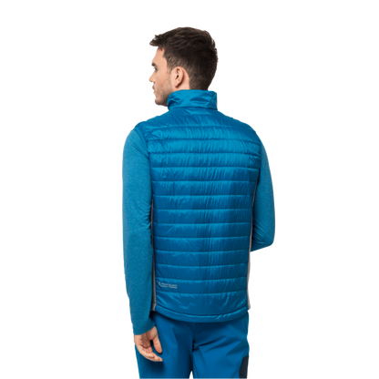 Jack Wolfskin Men's Routeburn Insulated Gilet - Pacific Blue 3