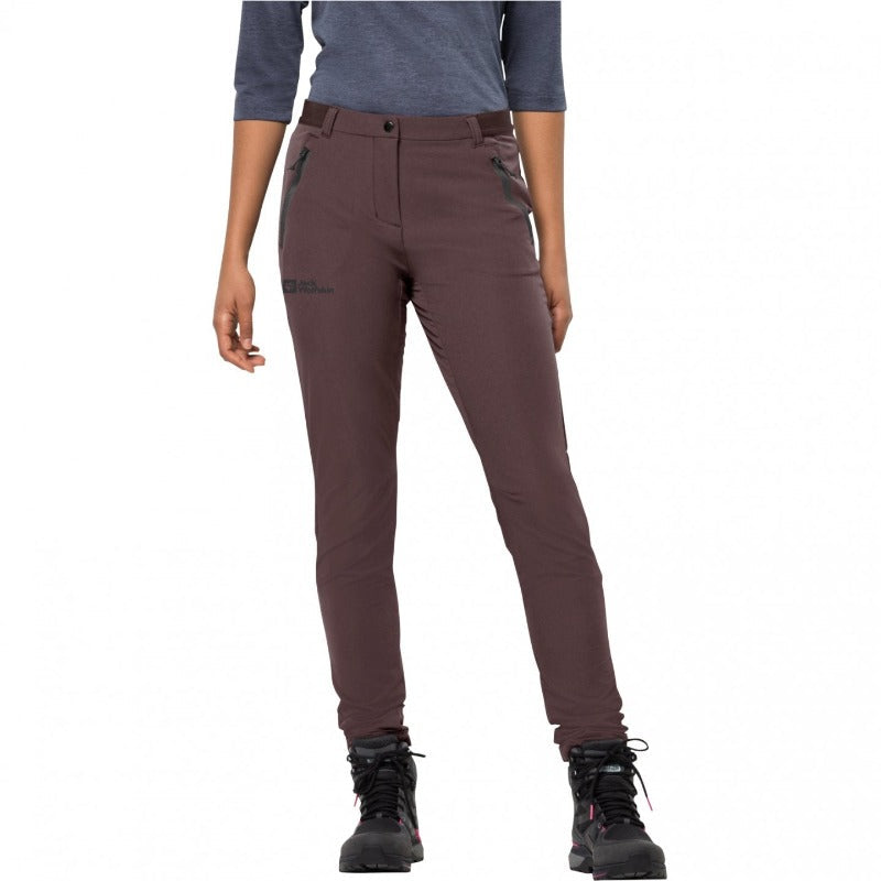 Jack Wolfskin Womens Geigelstein Slim Pants - Java 1