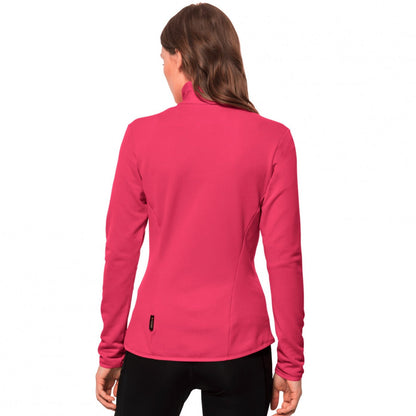 Jack Wolfskin Peak Grid Women's Fleece - Magenta Red