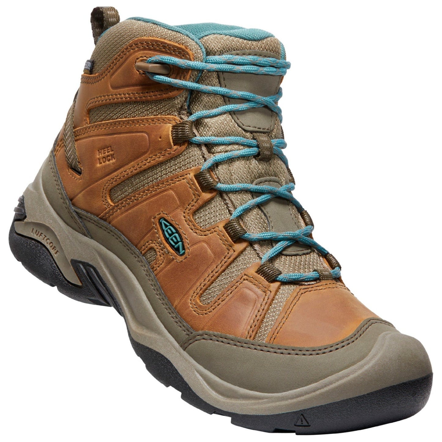 Keen Circadia Womens Walking Boots Coconut/North Atlantic.2