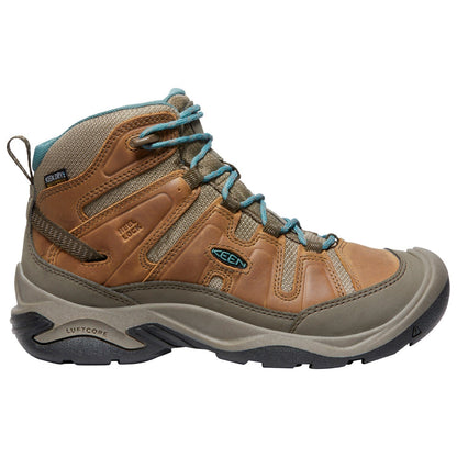 Keen Circadia Womens Walking Boots Coconut/North Atlantic.6