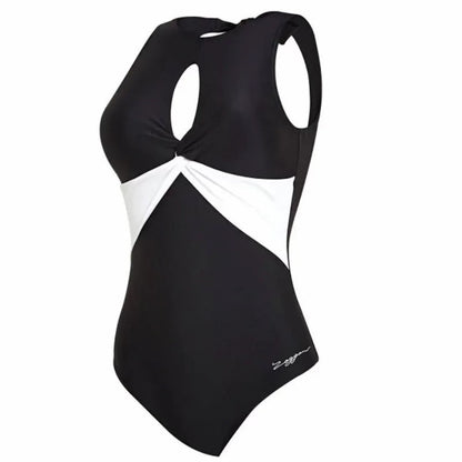 Zoggs Lattice Tie Back womens swimming costume 3