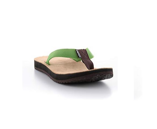 Djibouti Men's Leather Flip Flops