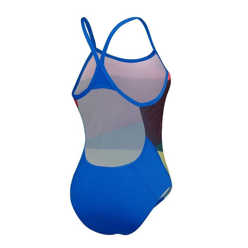 Speedo Placement Digital Turnback Women's Swimming Costume 7