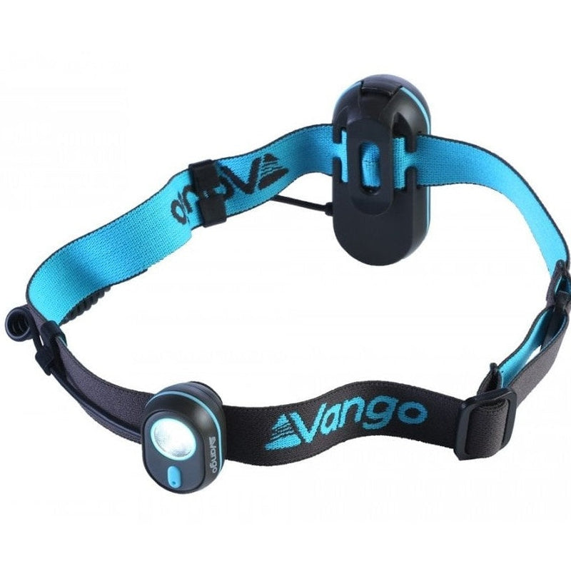 Vango Volt 100 Lumen Head Torch - Carbide Grey/Volt Blue-Torches & Headlamps-Outback Trading